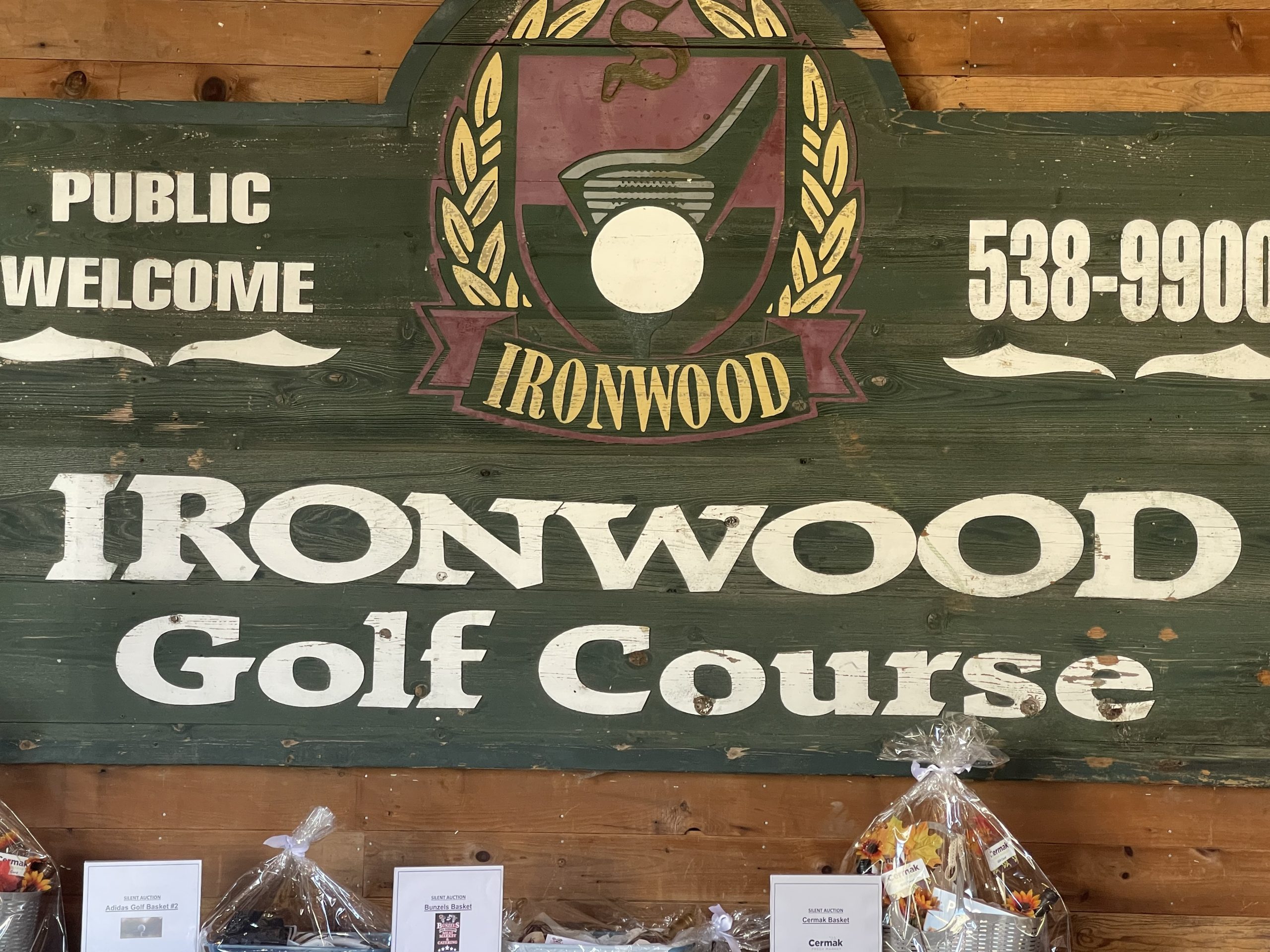 The Gof Course Sign, Ironwood Golf Course
