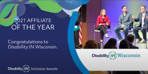 2021 Affiliate of the Year, Disability:IN Wisconsin 